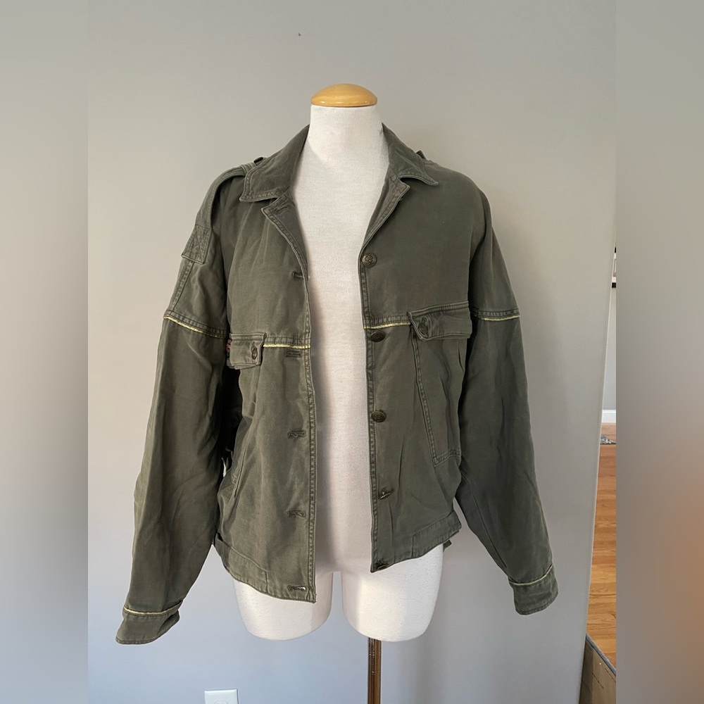 Vintage Free People Army Jacket